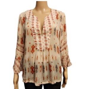 Lucky Brand Chiffon Top